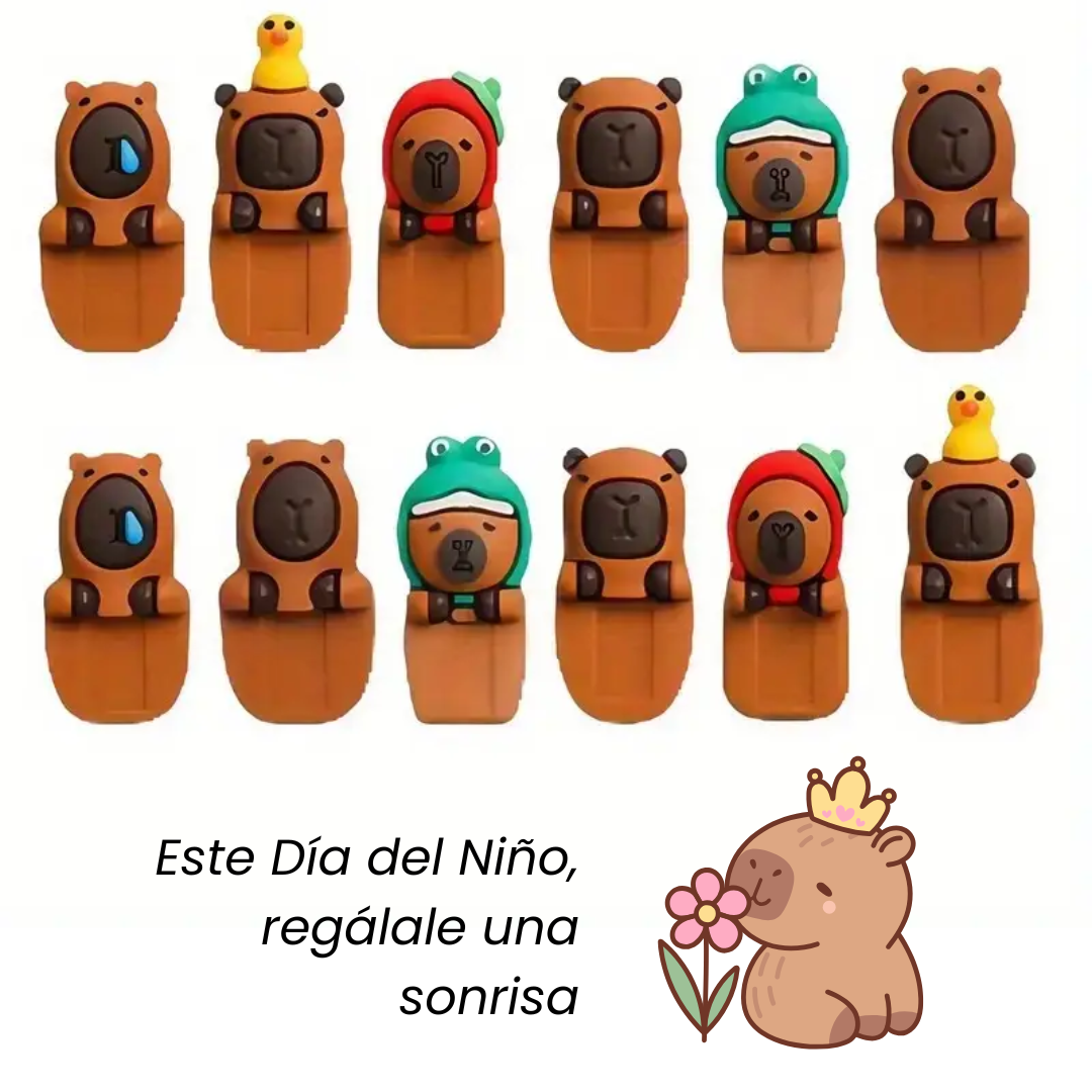 Caja sorpresa coleccionable de Capibaras