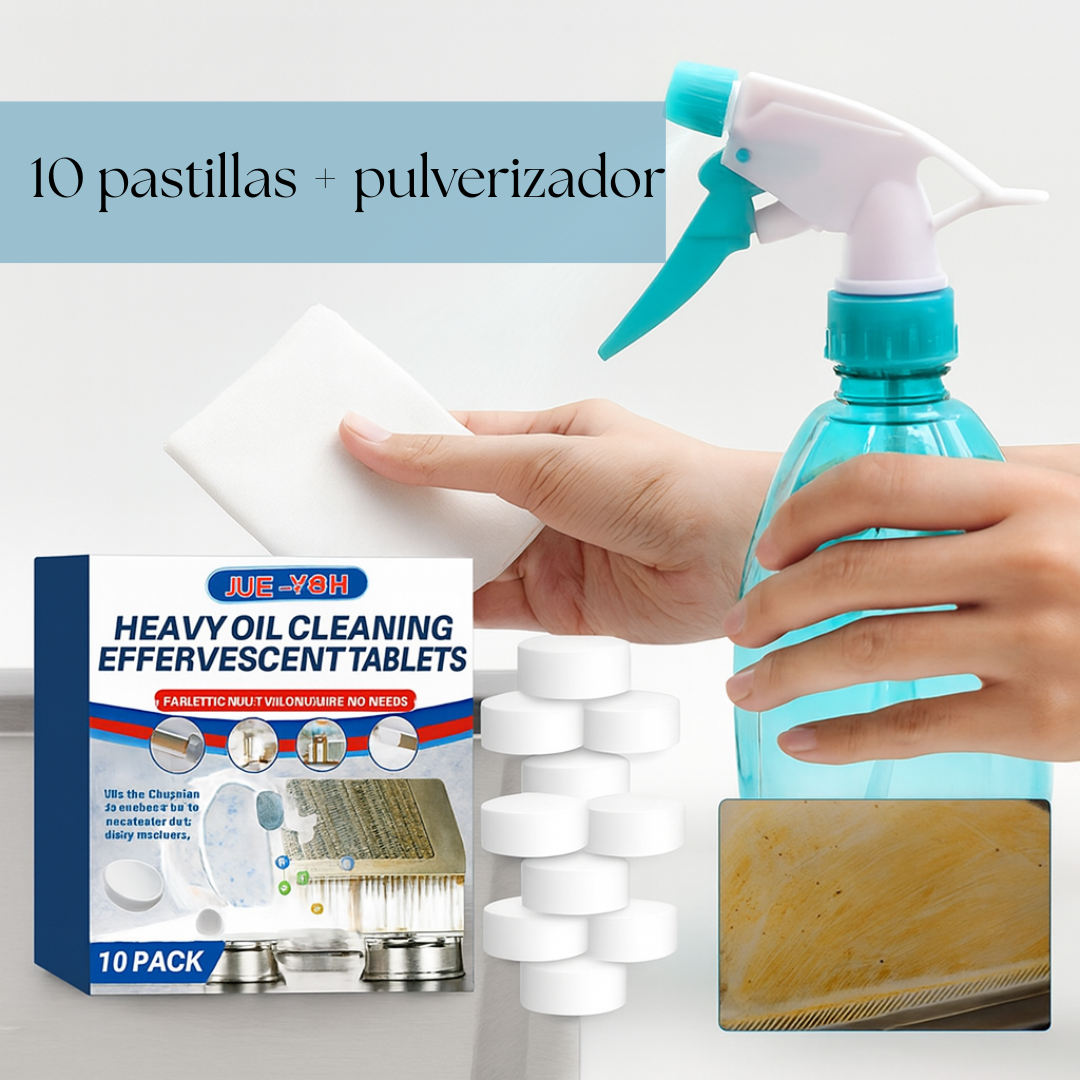 Kit de Limpieza profunda: Disuelve suciedad difícil, higiene rápida y práctica en toda la casa