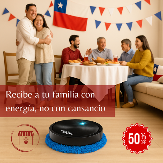 Robot Mopa Inteligente – Limpieza fácil – Recibe a tus visitas con energía y suelos relucientes🌟