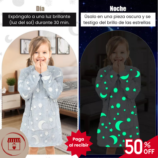 Manta Hoodie Invernal Fluorescentes