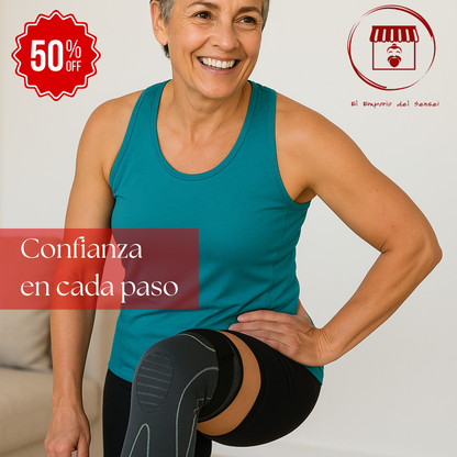 Soporte Elástico de Rodilla: Compresión Activa, reduce molestias y mejora tu movilidad