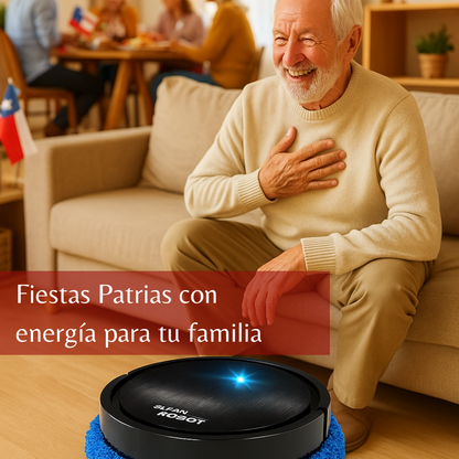 Robot Mopa Inteligente – Limpieza fácil – Recibe a tus visitas con energía y suelos relucientes🌟