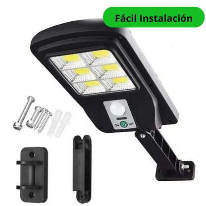 Pack de 4 focos solares con sensor ☀️