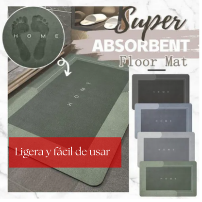 Tapete Antideslizante: Super Absorbente, piso seco y seguro después de cada ducha 😉