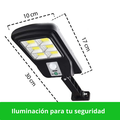 Pack de 4 focos solares con sensor ☀️
