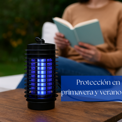 Lámpara antibichos UV: Elimina insectos, descansa sin picaduras cada noche de verano