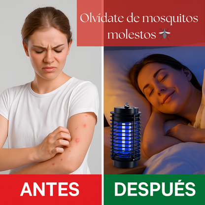 Lámpara antibichos UV: Elimina insectos, descansa sin picaduras cada noche de verano